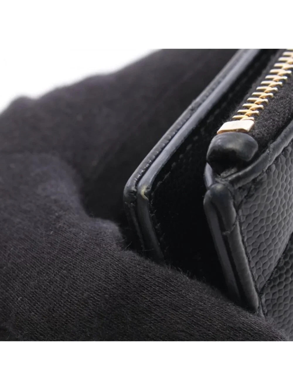 Saint Laurent Paris Bifold Wallet Monogram Black Leather